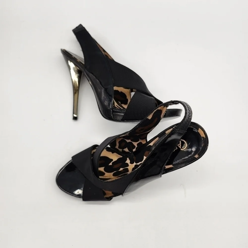 Carlos Santana Open-Toe Sandal Heels Size 8.5 Shoes